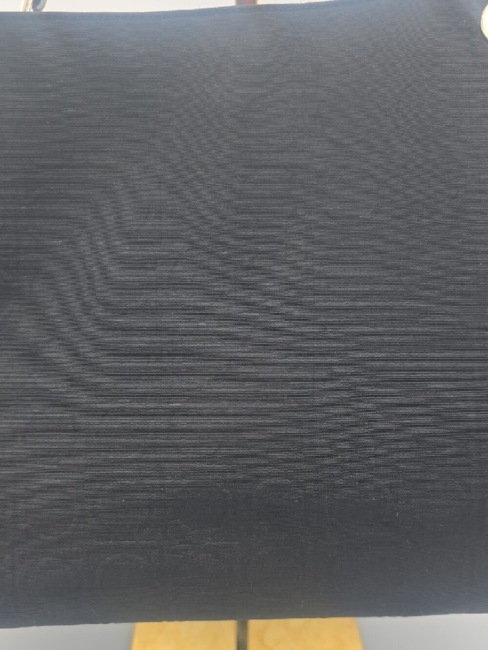 Salvatore Ferragamo Black Fabric/Leather Med Tote W Silver Hardware (EUC)(COA)🖤 - Picture 4 of 15